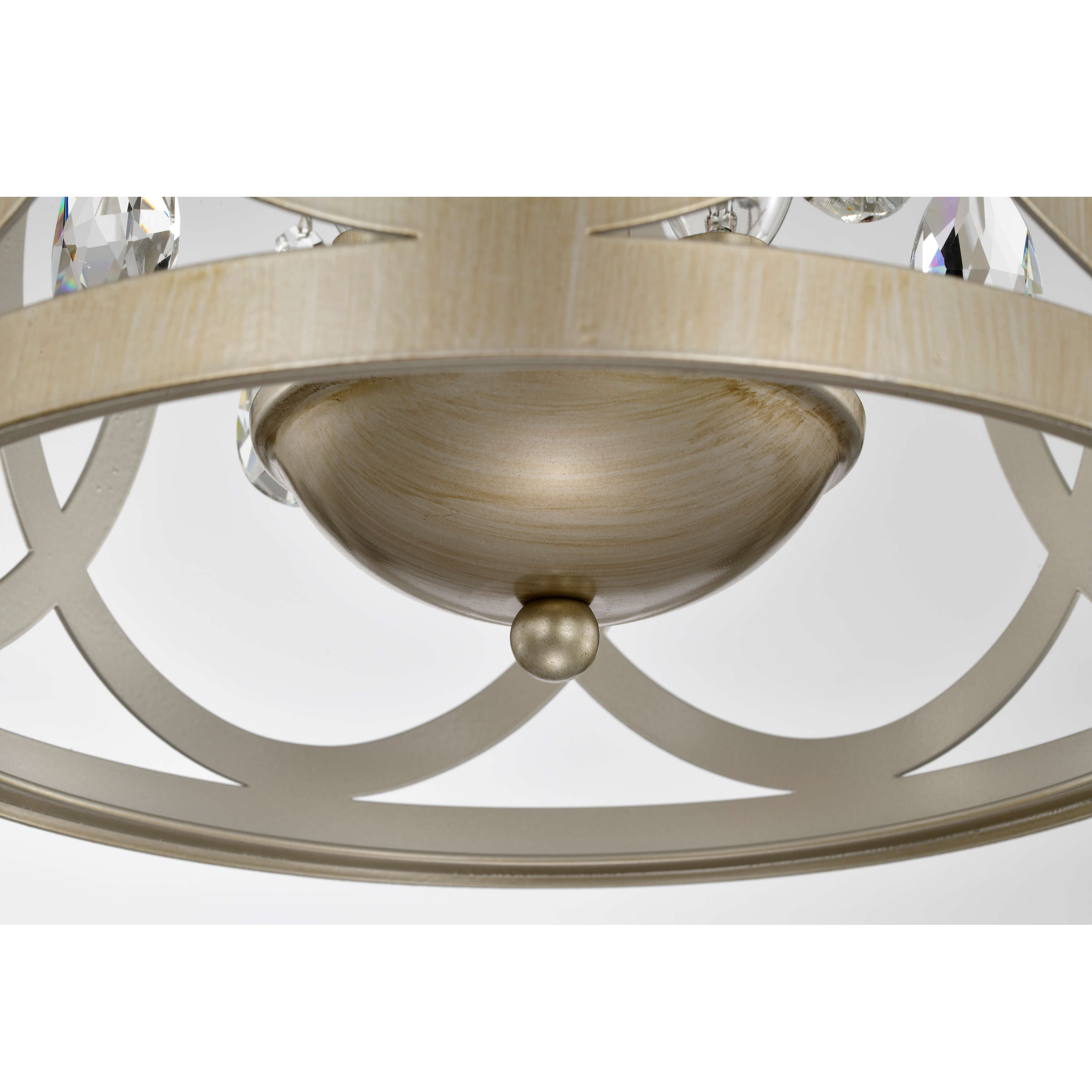 Aurelia 3-light Light Gold with Bronze Metal Cage Drum Chandelier BX-0652-GWQ