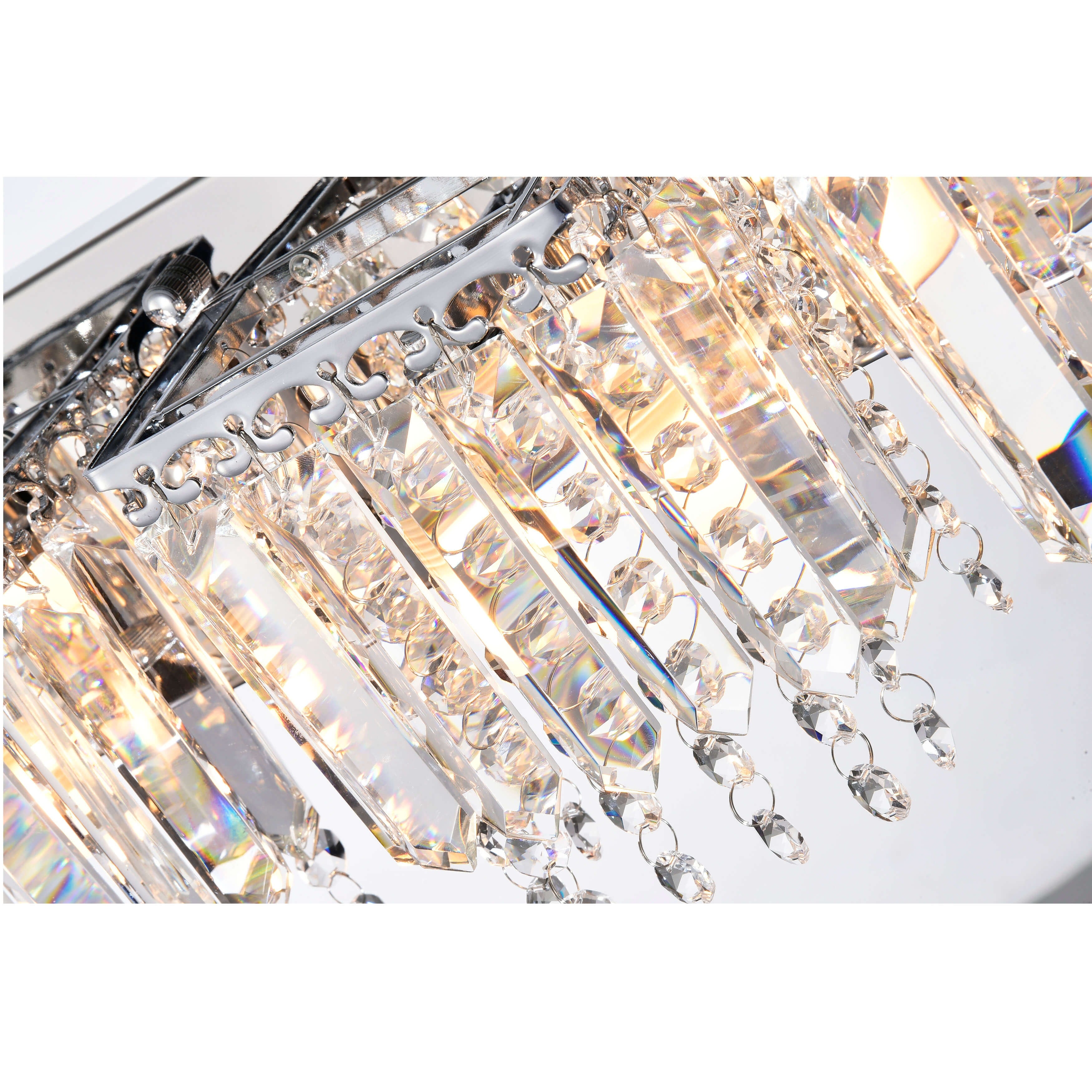 Evelyn 4-Light Crystal Strand Wall Sconce L231-HW-585