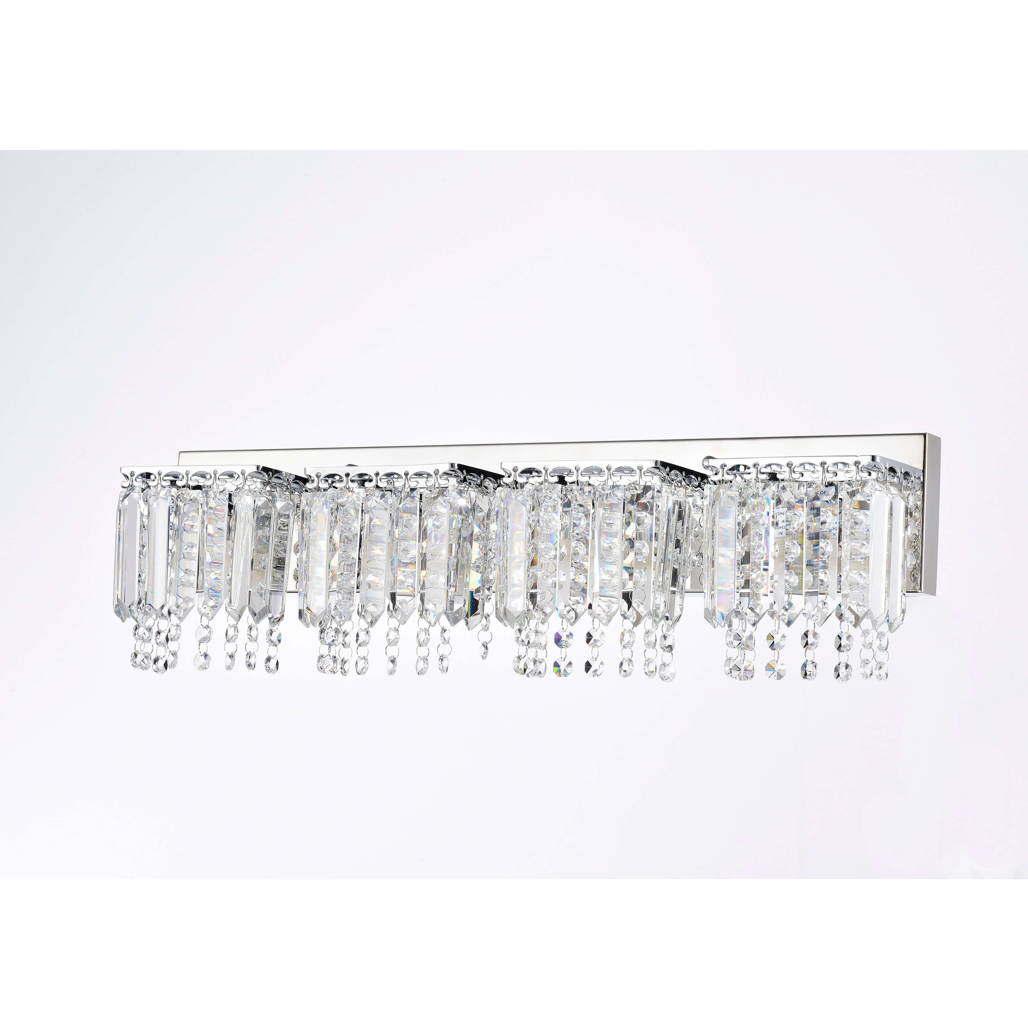 Evelyn 4-Light Crystal Strand Wall Sconce L231-HW-585