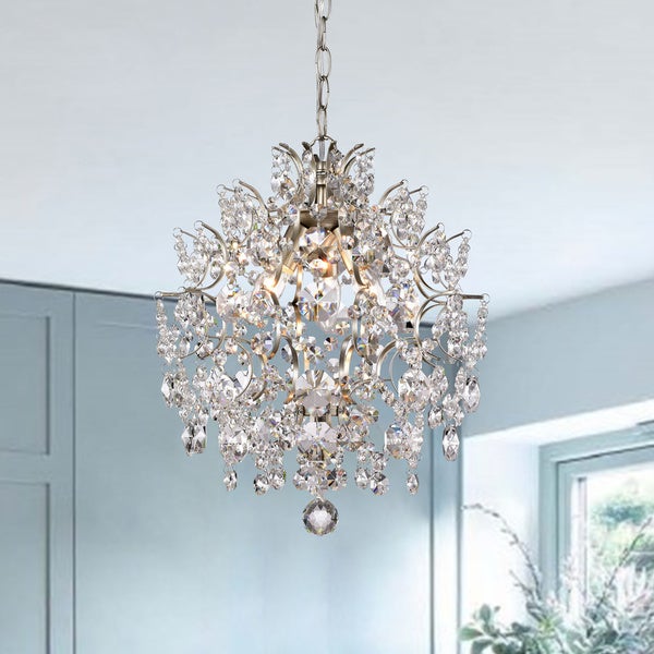 Dalia Indoor 3-light Champagne Crystal Chandelier LJ-4299-PRJ